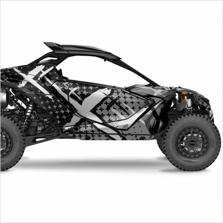 X-Design Grey XL Version for Can-Am Maverick R 2 Doors